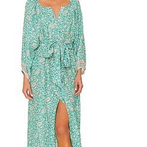 Natalie Martin Alex Sash dress in Floral Amalfi Sea